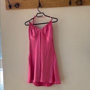 Garage Pink Satin Chemise